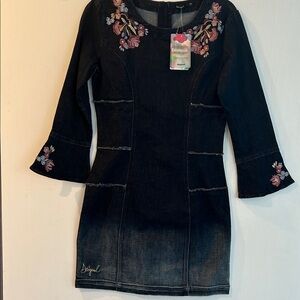 Desigual Women’s "Laura" Denim Dress. Size 38/4